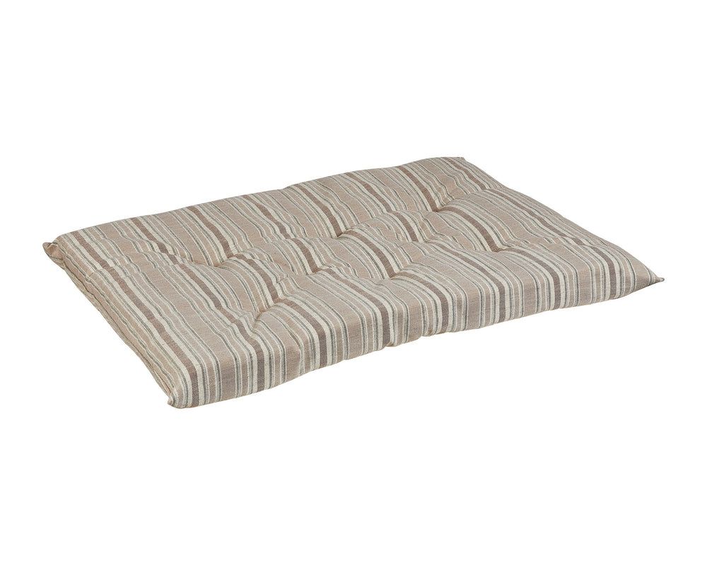 Tufted Cushion in Sanibel Stripe