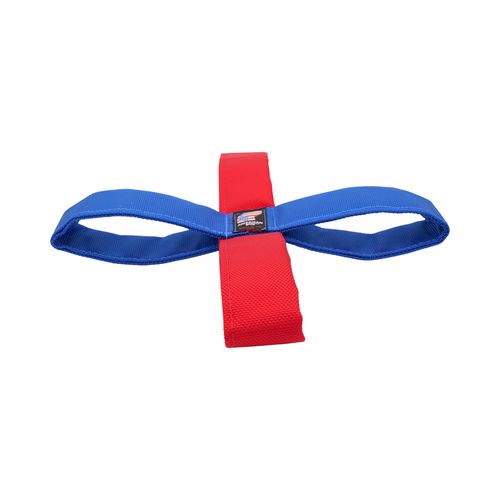 Tug N’ Toss in Blue and red
