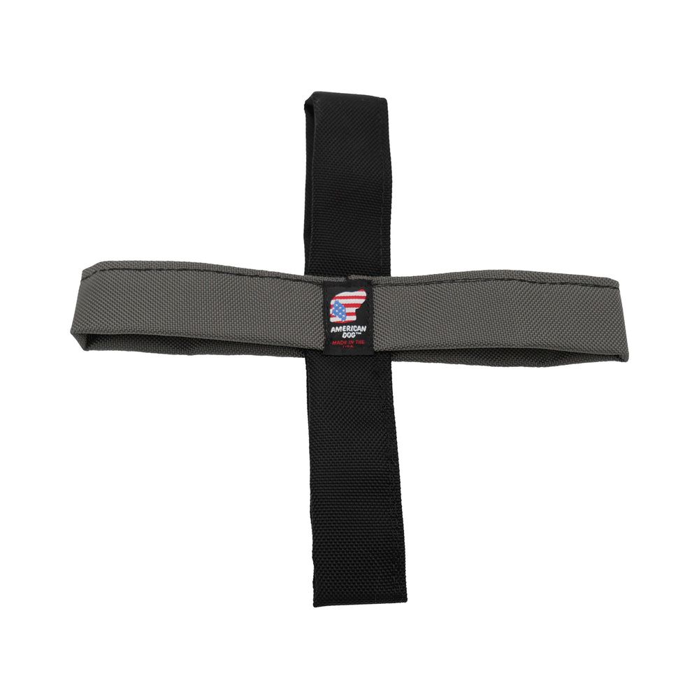 Tug N’ Toss in Charcoal and black